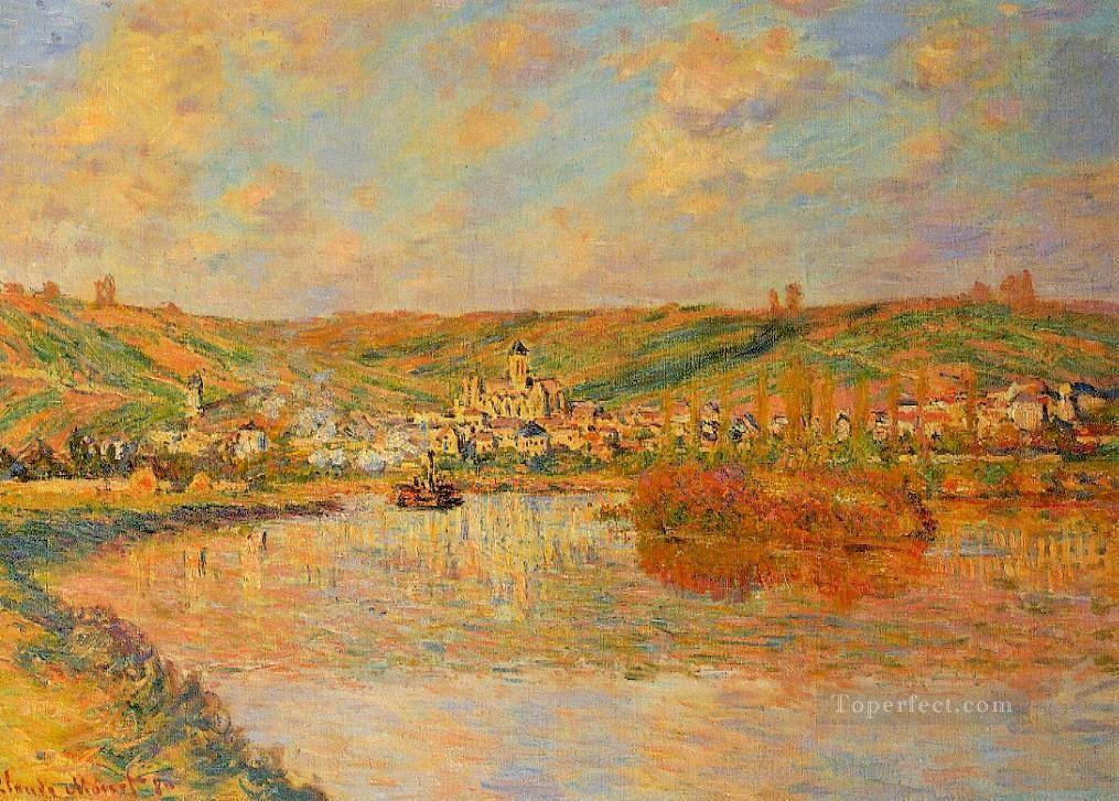Late Afternoon in Vetheuil Claude Monet Oil Paintings